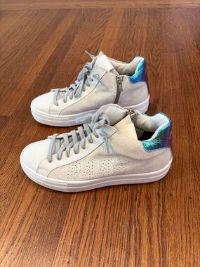 ✨ P448 | Thea Mid Top Platform Sneaker | Glim | EU 38 / US 7.5–8